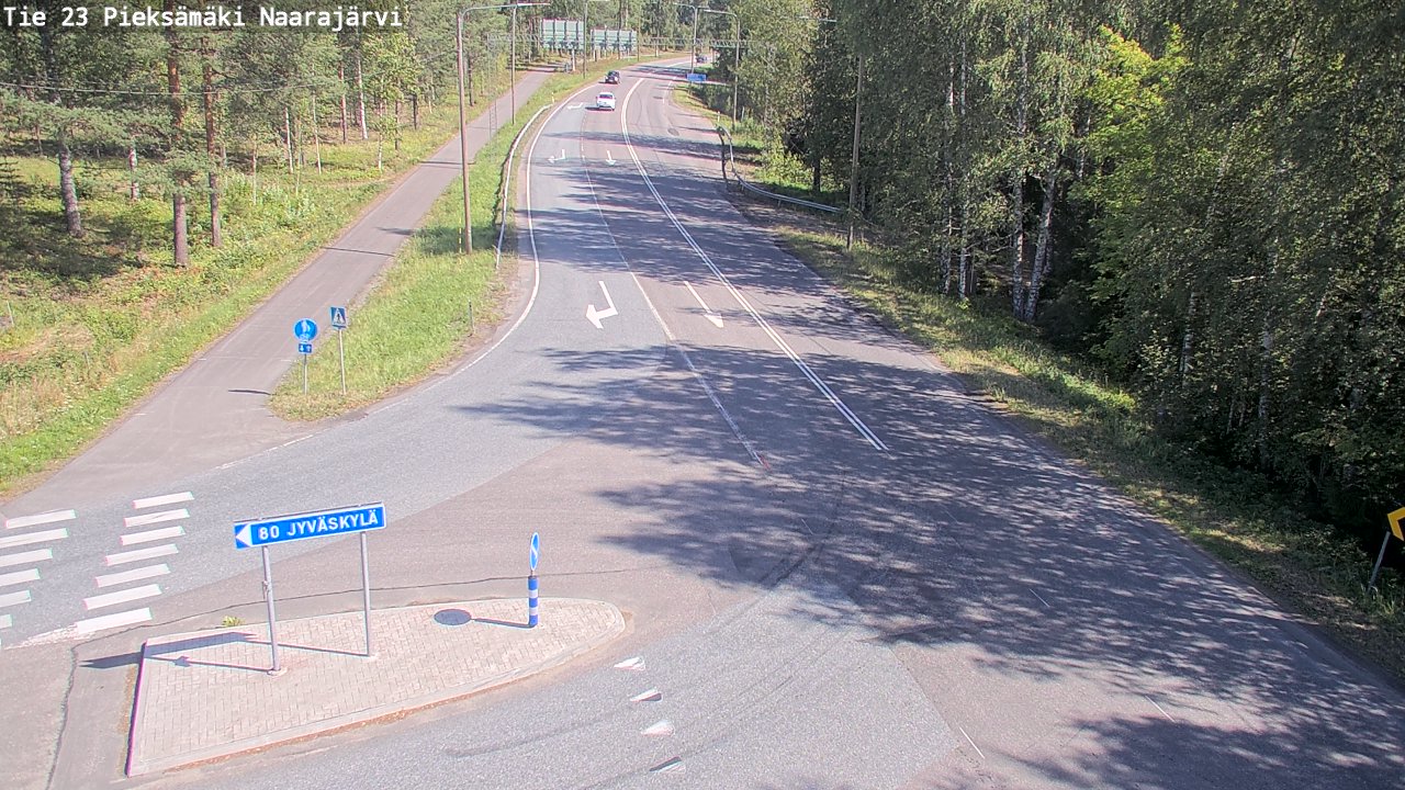 Kelikamerat Kuva Tie 23 Pieksämäki, Naarajärvi, Pieksämäki, Etelä-Savo