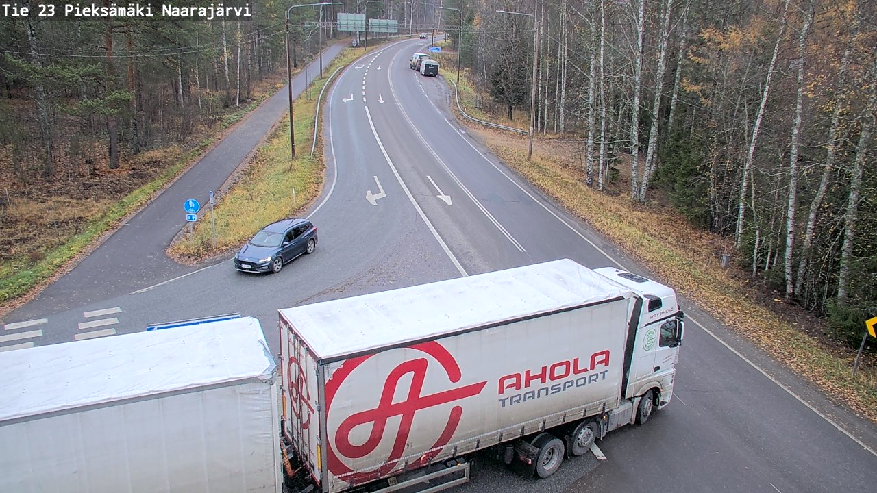 Kelikamerat Kuva Tie 23 Pieksämäki, Naarajärvi, Pieksämäki, Etelä-Savo