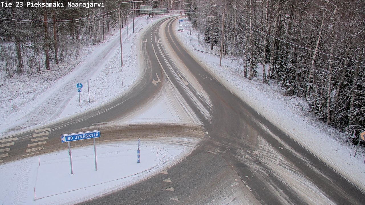 Kelikamerat Kuva Tie 23 Pieksämäki, Naarajärvi, Pieksämäki, Etelä-Savo