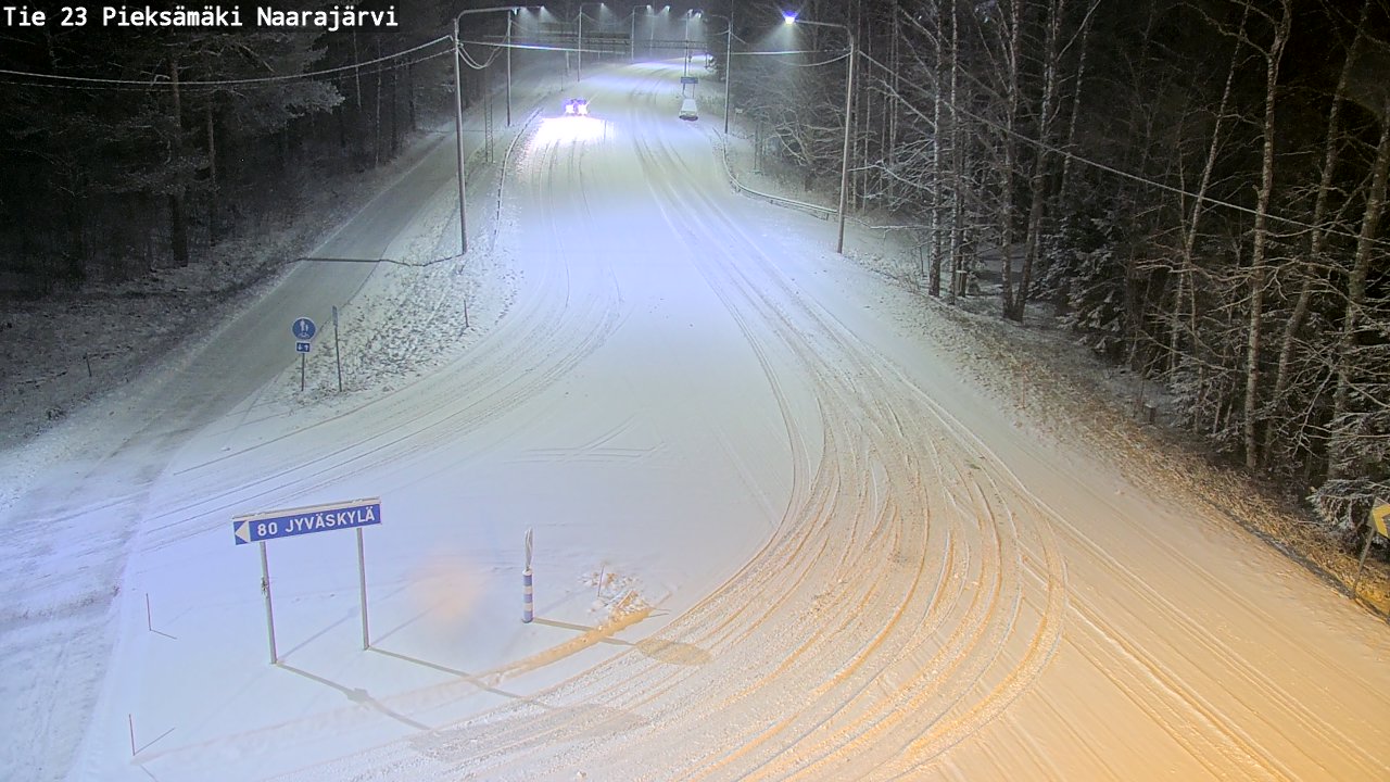 Kelikamerat Kuva Tie 23 Pieksämäki, Naarajärvi, Pieksämäki, Etelä-Savo