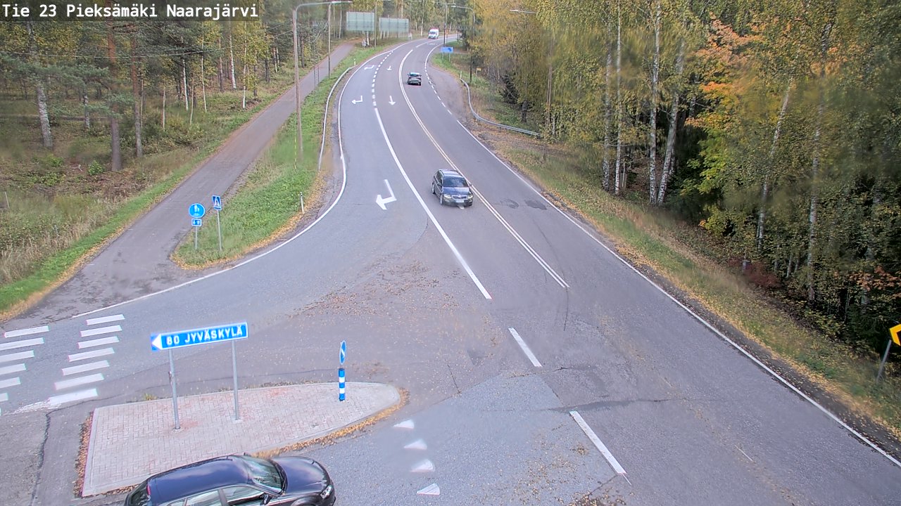 Weather Camera Image Road 23 Pieksämäki, Naarajärvi, Pieksämäki, Etelä-Savo