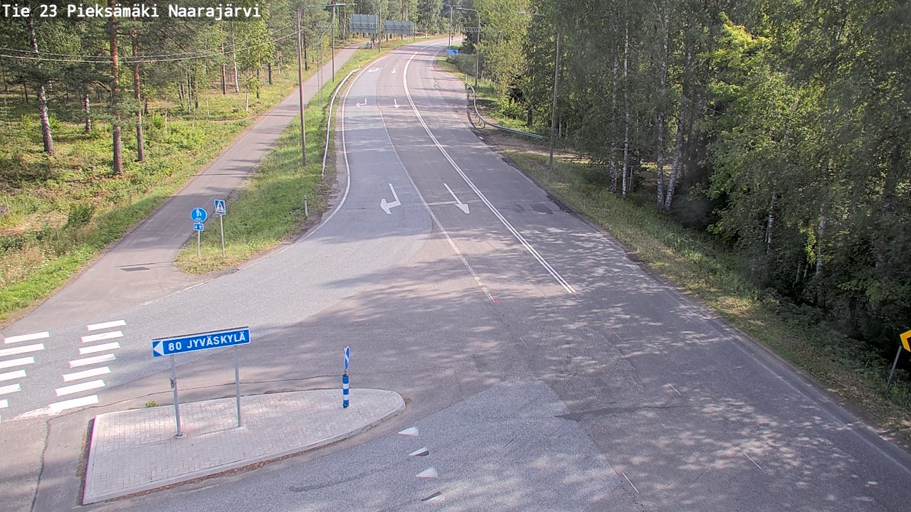Kelikamerat Kuva Tie 23 Pieksämäki, Naarajärvi, Pieksämäki, Etelä-Savo