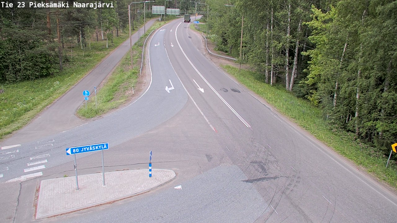 Kelikamerat Kuva Tie 23 Pieksämäki, Naarajärvi, Pieksämäki, Etelä-Savo