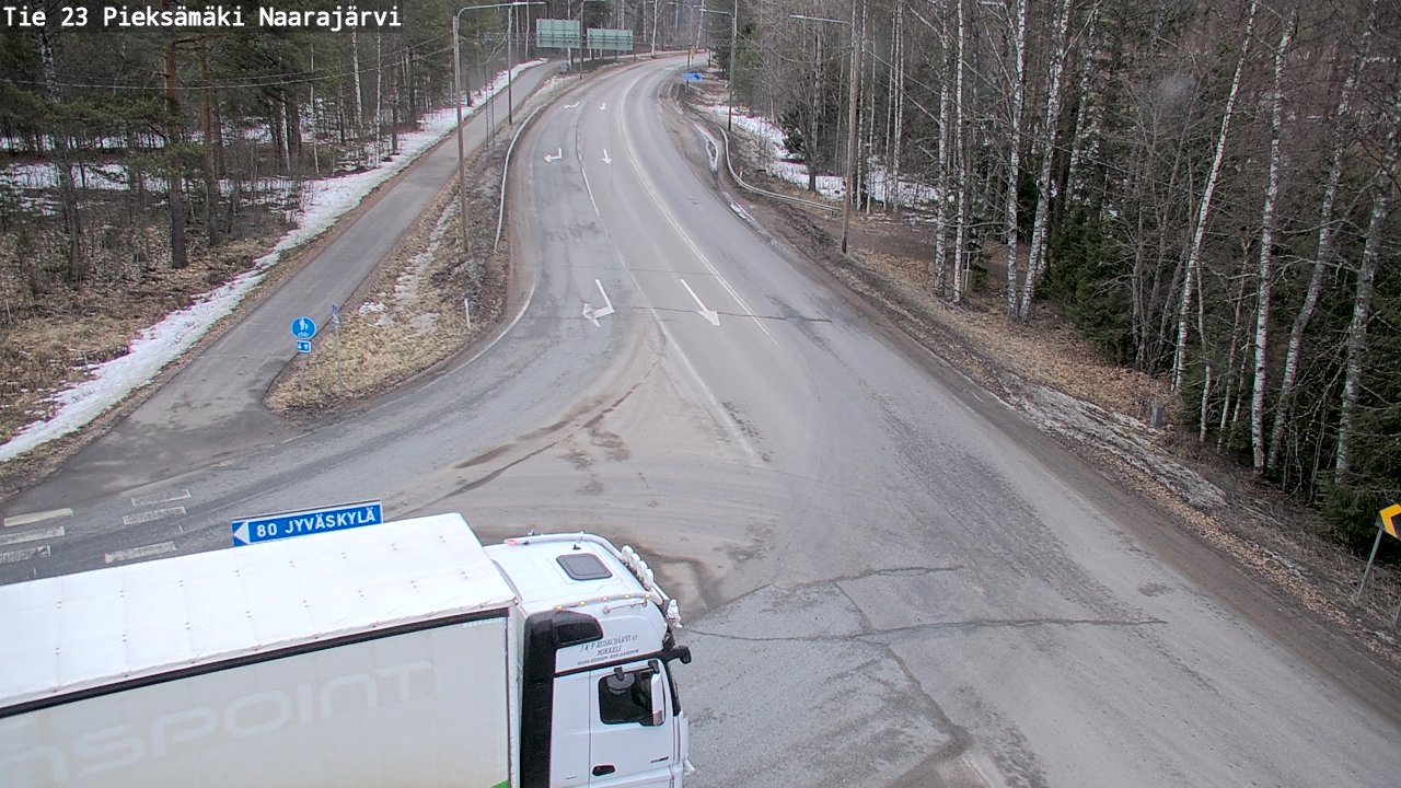 Kelikamerat Kuva Tie 23 Pieksämäki, Naarajärvi, Pieksämäki, Etelä-Savo
