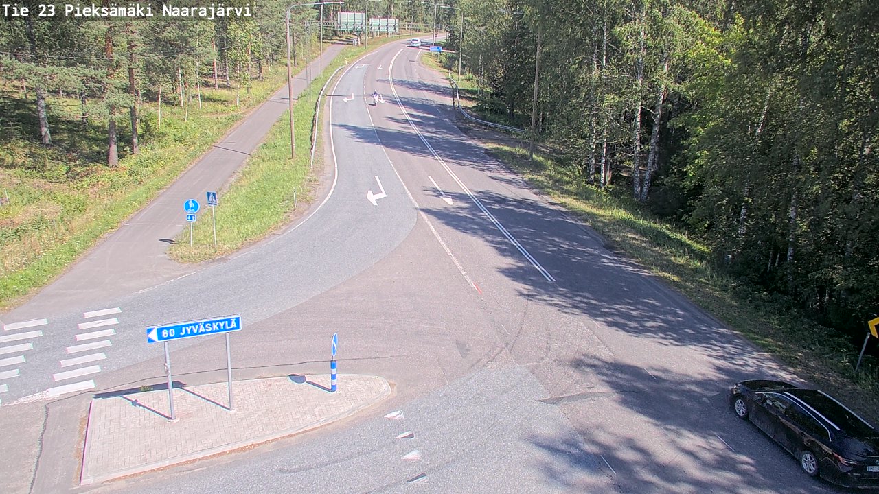 Kelikamerat Kuva Tie 23 Pieksämäki, Naarajärvi, Pieksämäki, Etelä-Savo