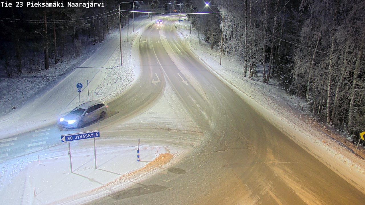 Kelikamerat Kuva Tie 23 Pieksämäki, Naarajärvi, Pieksämäki, Etelä-Savo