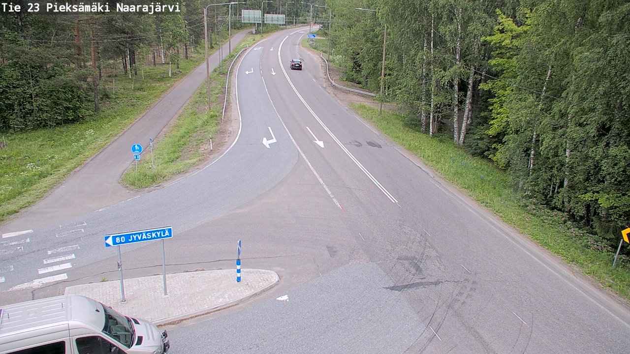 Kelikamerat Kuva Tie 23 Pieksämäki, Naarajärvi, Pieksämäki, Etelä-Savo