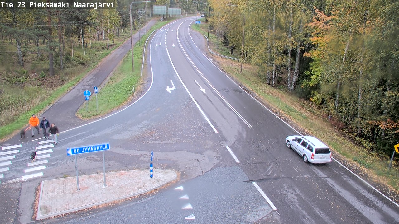 Weather Camera Image Road 23 Pieksämäki, Naarajärvi, Pieksämäki, Etelä-Savo