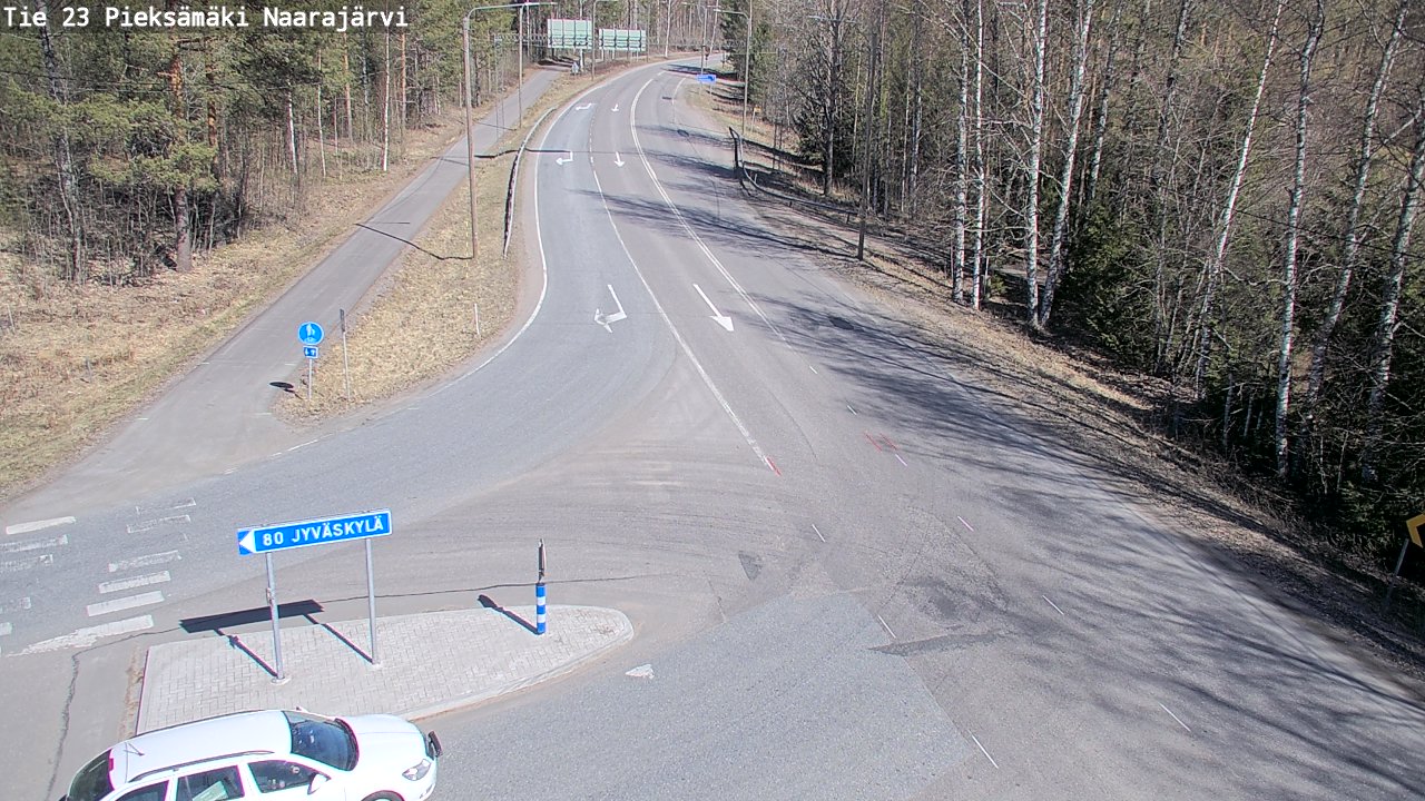 Kelikamerat Kuva Tie 23 Pieksämäki, Naarajärvi, Pieksämäki, Etelä-Savo