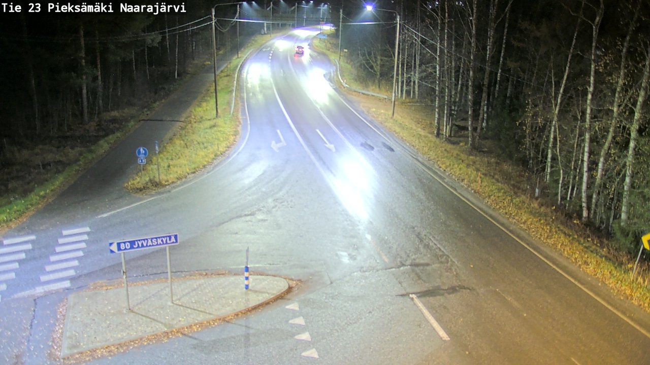 Kelikamerat Kuva Tie 23 Pieksämäki, Naarajärvi, Pieksämäki, Etelä-Savo