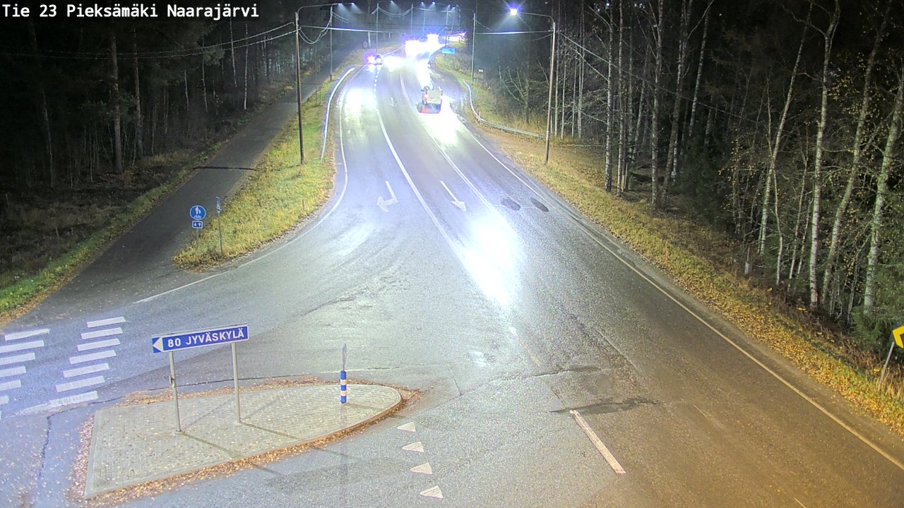 Kelikamerat Kuva Tie 23 Pieksämäki, Naarajärvi, Pieksämäki, Etelä-Savo