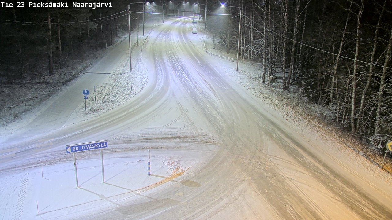 Kelikamerat Kuva Tie 23 Pieksämäki, Naarajärvi, Pieksämäki, Etelä-Savo