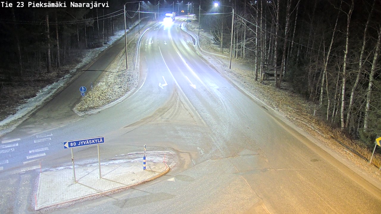 Kelikamerat Kuva Tie 23 Pieksämäki, Naarajärvi, Pieksämäki, Etelä-Savo