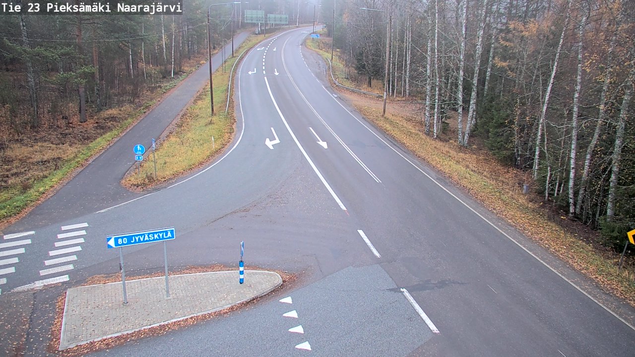 Kelikamerat Kuva Tie 23 Pieksämäki, Naarajärvi, Pieksämäki, Etelä-Savo