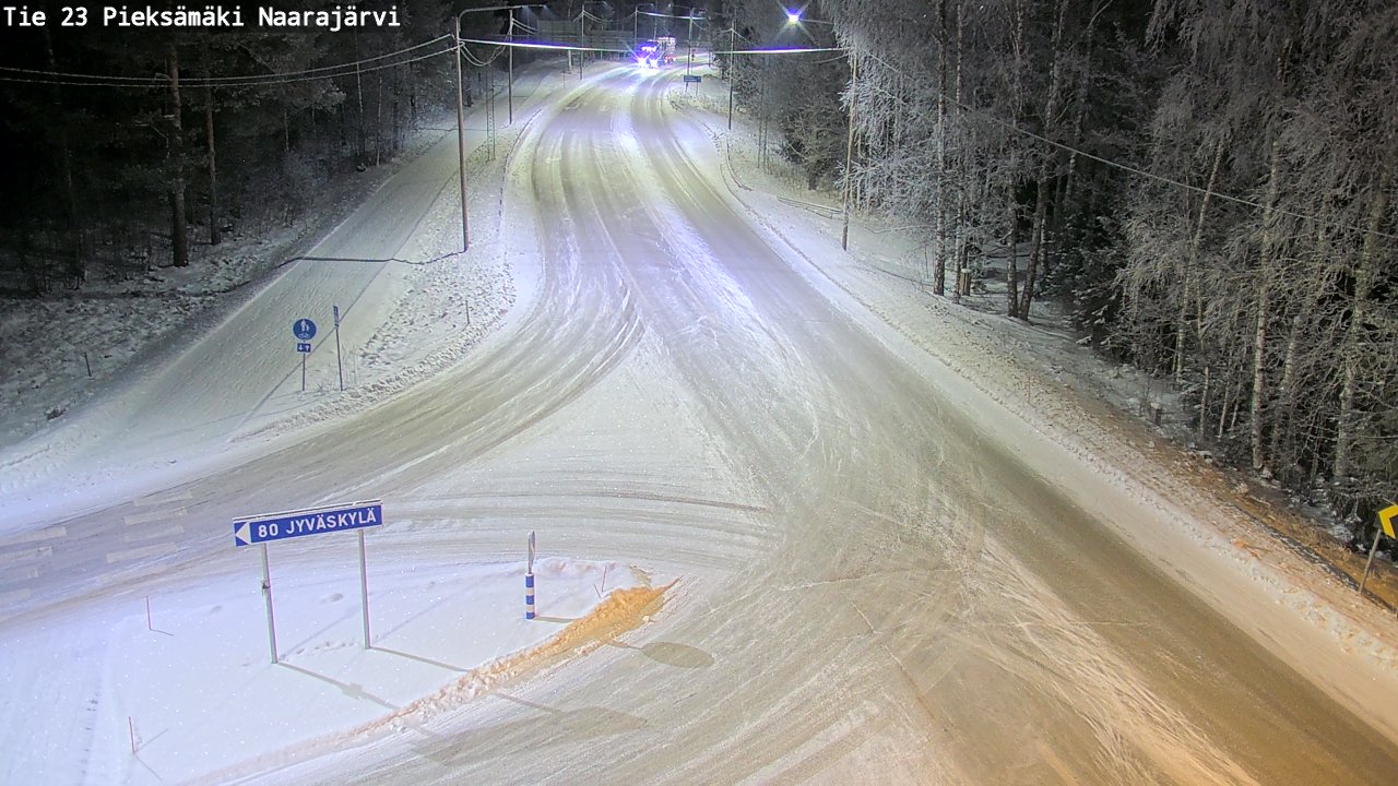 Kelikamerat Kuva Tie 23 Pieksämäki, Naarajärvi, Pieksämäki, Etelä-Savo