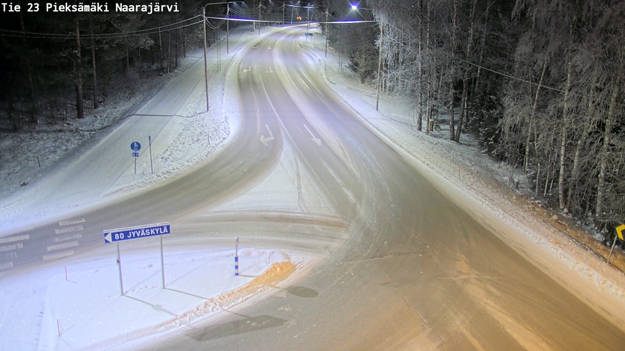 Kelikamerat Kuva Tie 23 Pieksämäki, Naarajärvi, Pieksämäki, Etelä-Savo