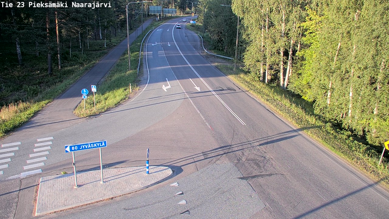 Kelikamerat Kuva Tie 23 Pieksämäki, Naarajärvi, Pieksämäki, Etelä-Savo