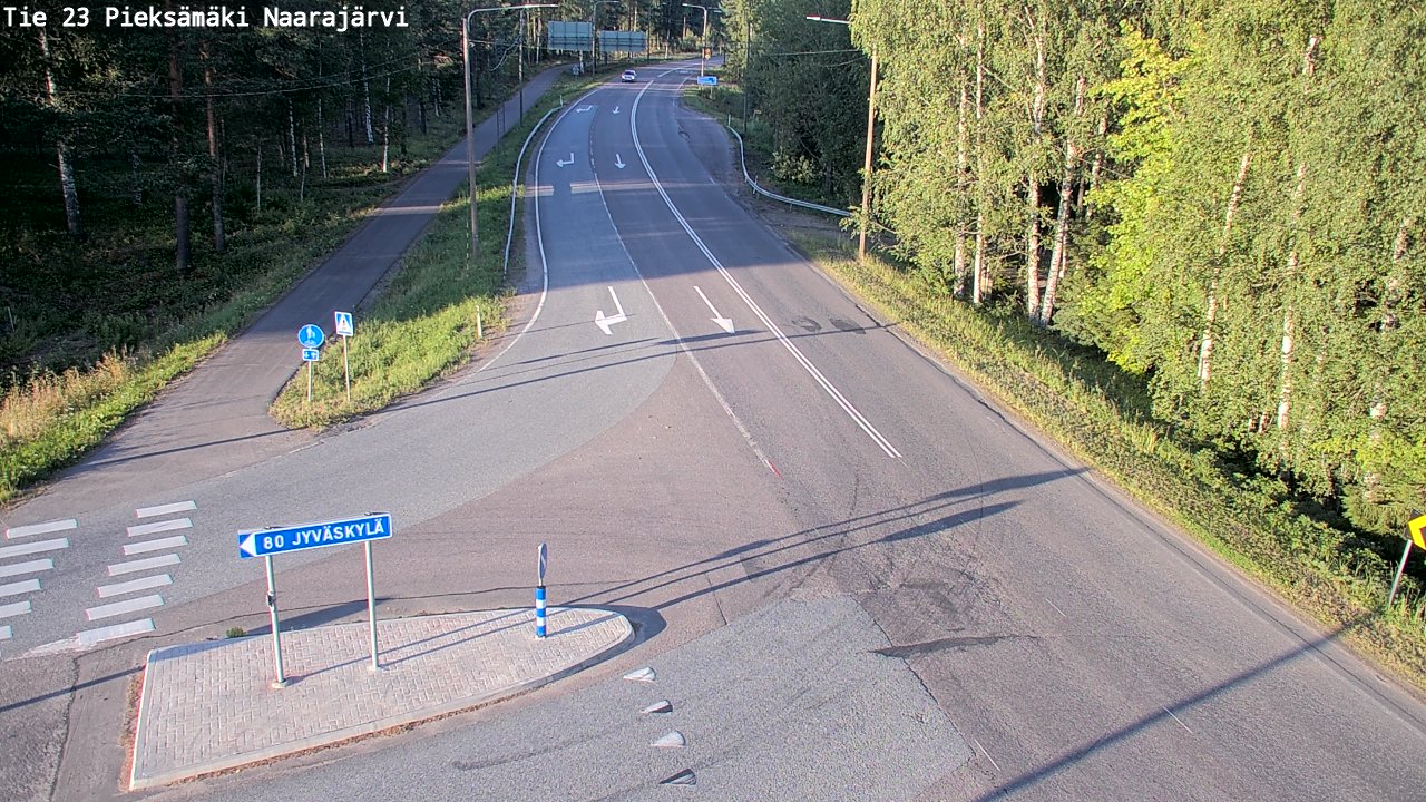 Kelikamerat Kuva Tie 23 Pieksämäki, Naarajärvi, Pieksämäki, Etelä-Savo