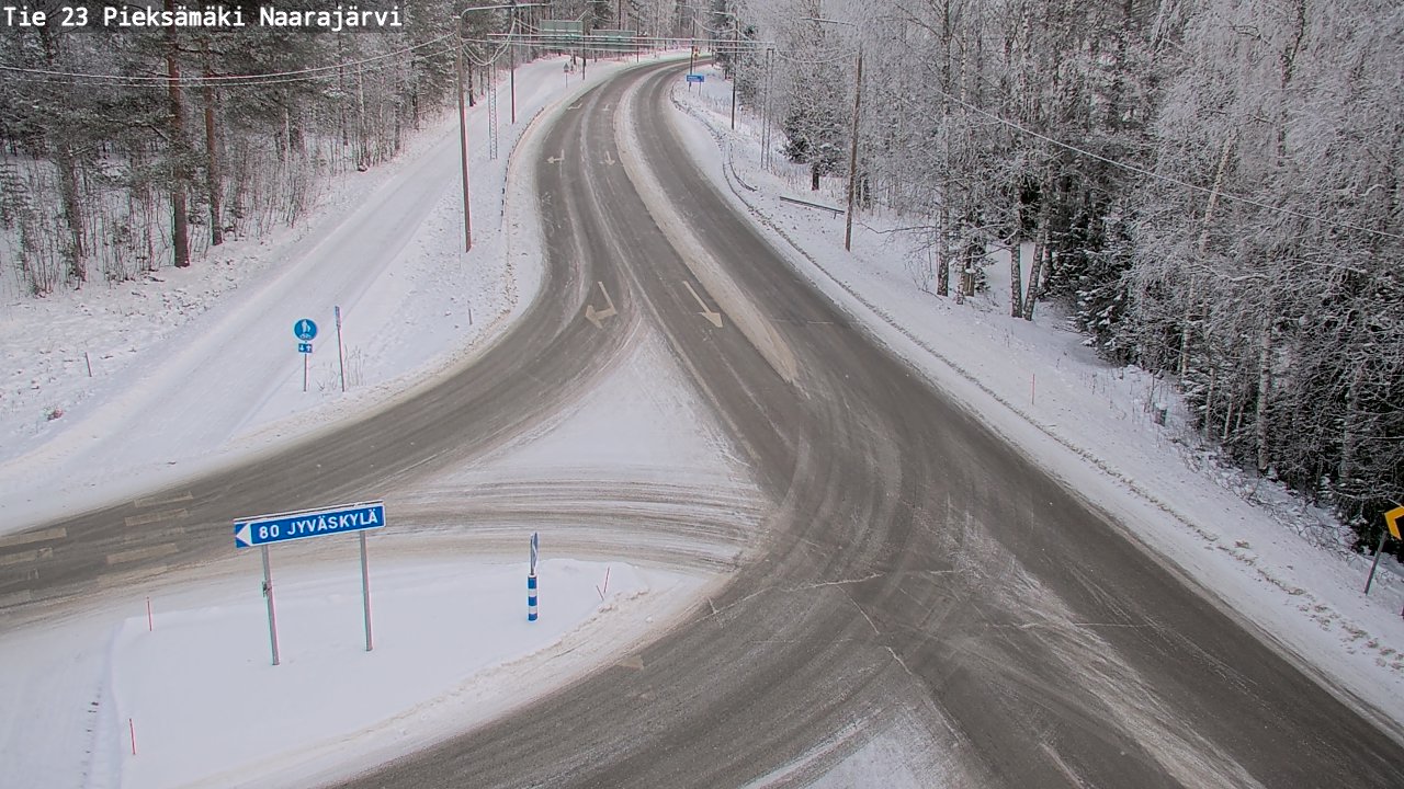 Kelikamerat Kuva Tie 23 Pieksämäki, Naarajärvi, Pieksämäki, Etelä-Savo