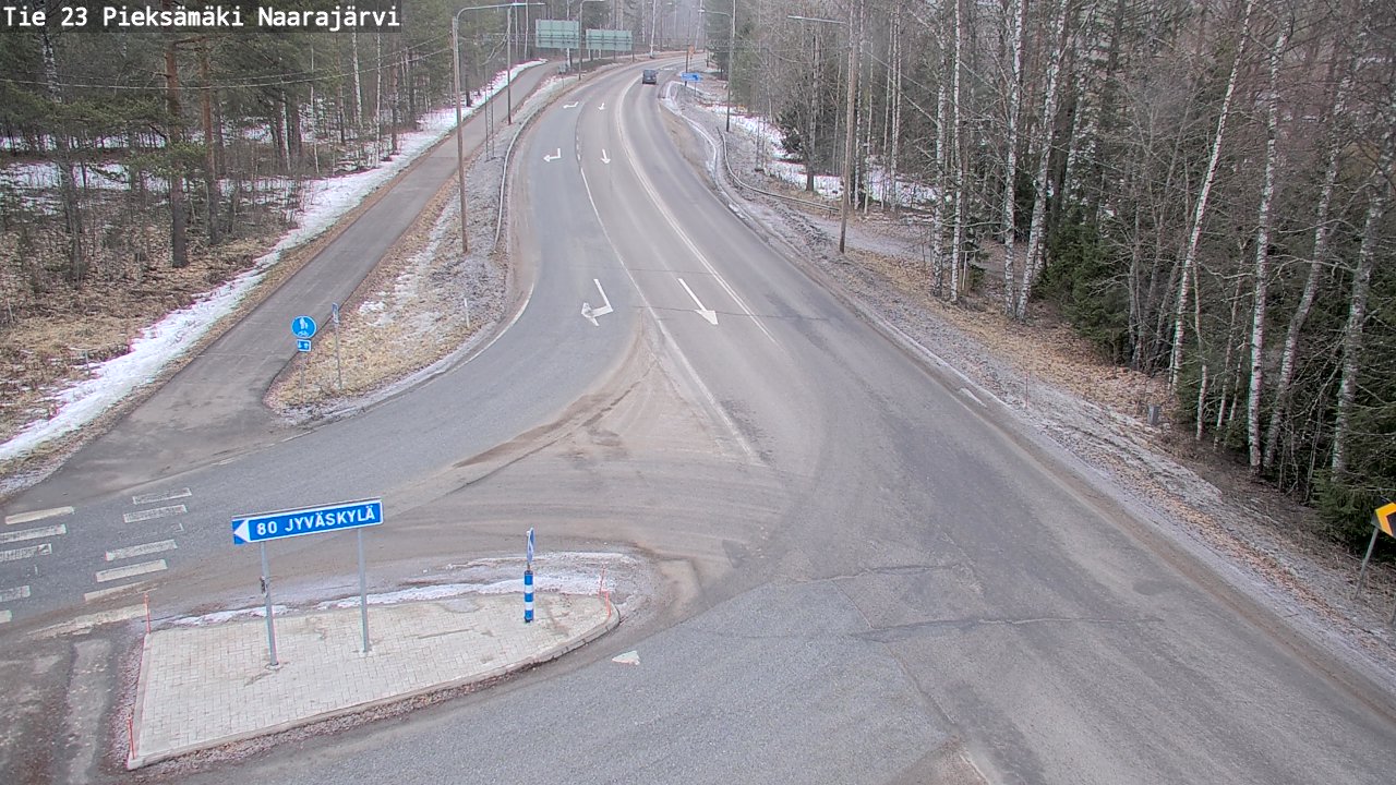 Kelikamerat Kuva Tie 23 Pieksämäki, Naarajärvi, Pieksämäki, Etelä-Savo