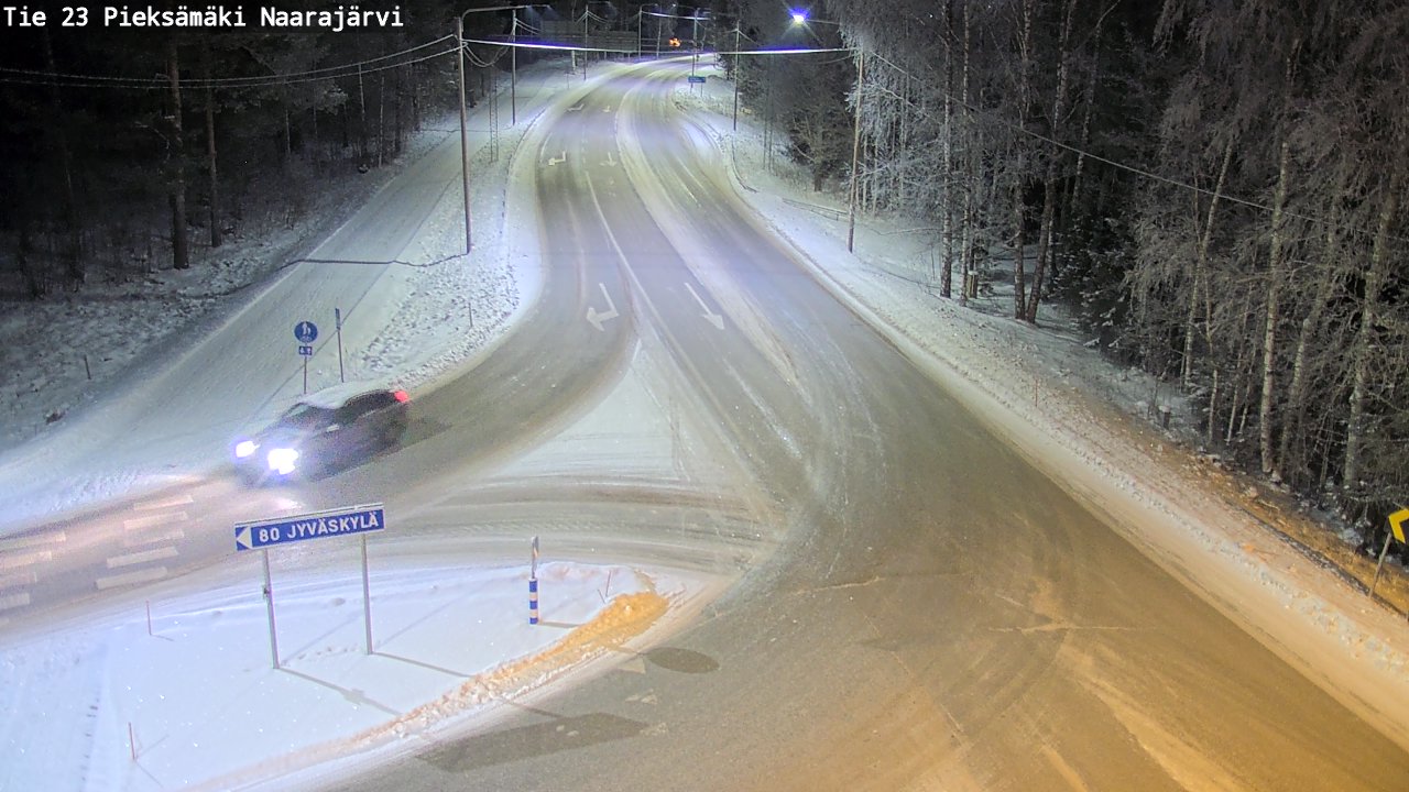 Kelikamerat Kuva Tie 23 Pieksämäki, Naarajärvi, Pieksämäki, Etelä-Savo