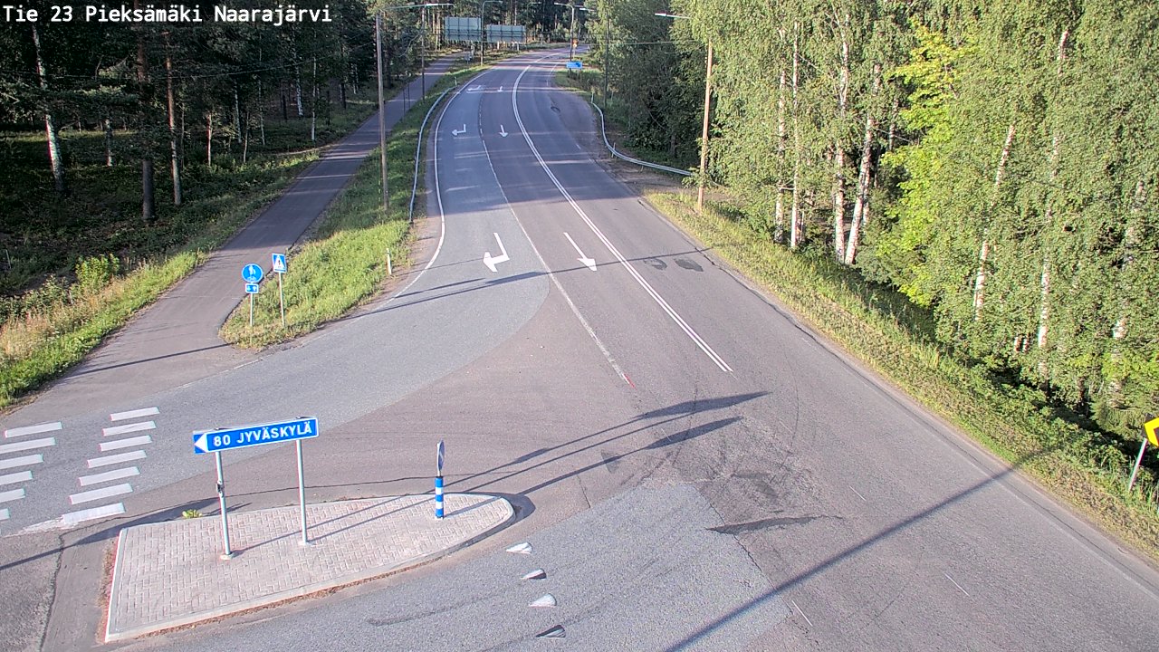 Kelikamerat Kuva Tie 23 Pieksämäki, Naarajärvi, Pieksämäki, Etelä-Savo