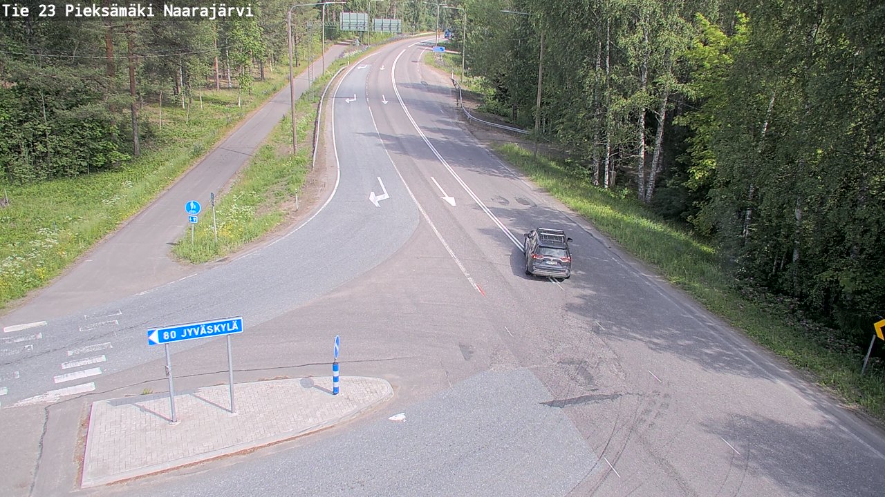 Kelikamerat Kuva Tie 23 Pieksämäki, Naarajärvi, Pieksämäki, Etelä-Savo