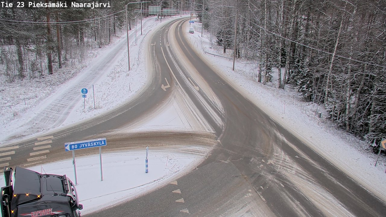 Kelikamerat Kuva Tie 23 Pieksämäki, Naarajärvi, Pieksämäki, Etelä-Savo
