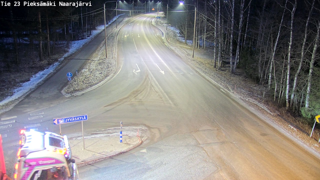 Kelikamerat Kuva Tie 23 Pieksämäki, Naarajärvi, Pieksämäki, Etelä-Savo