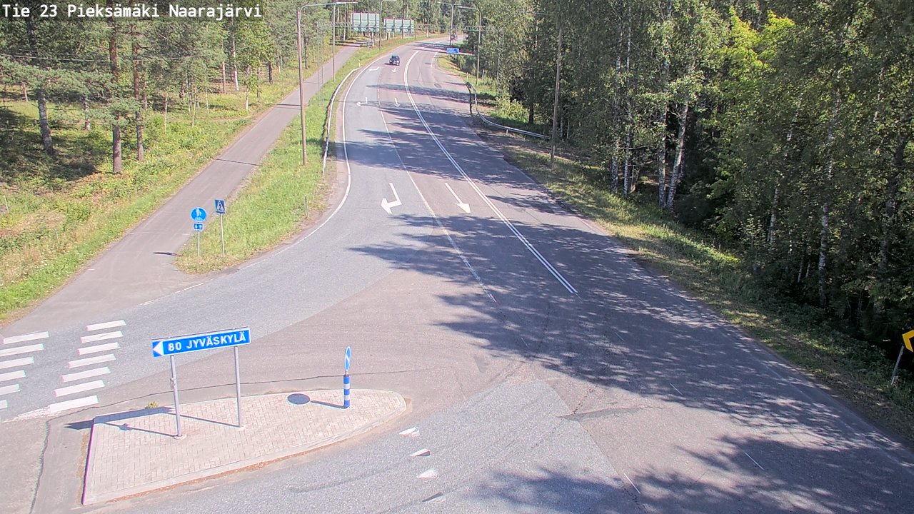 Kelikamerat Kuva Tie 23 Pieksämäki, Naarajärvi, Pieksämäki, Etelä-Savo