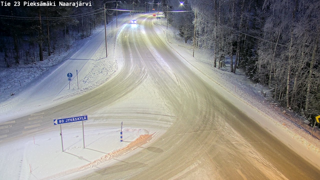 Kelikamerat Kuva Tie 23 Pieksämäki, Naarajärvi, Pieksämäki, Etelä-Savo