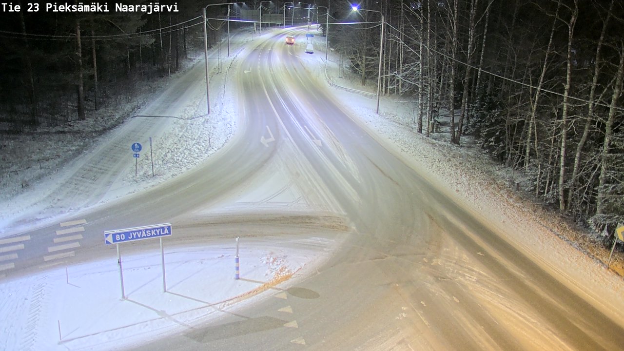 Kelikamerat Kuva Tie 23 Pieksämäki, Naarajärvi, Pieksämäki, Etelä-Savo
