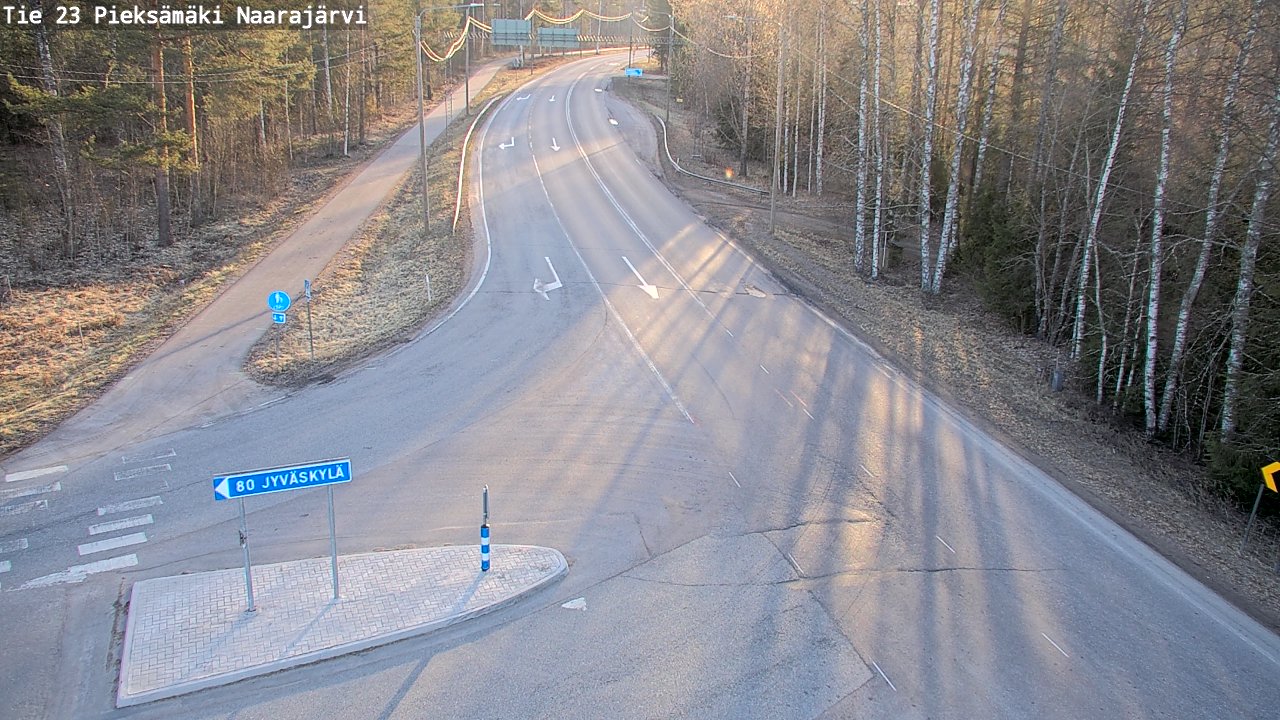 Kelikamerat Kuva Tie 23 Pieksämäki, Naarajärvi, Pieksämäki, Etelä-Savo