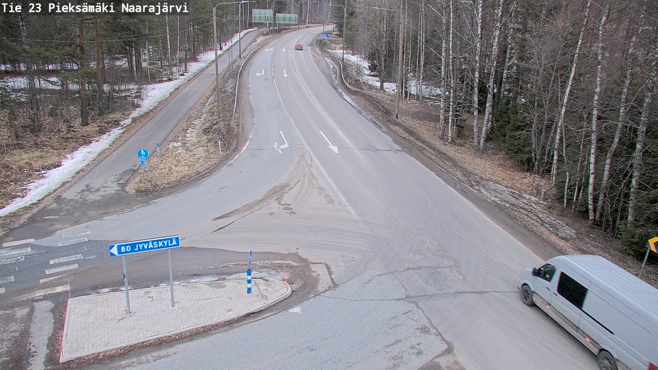 Kelikamerat Kuva Tie 23 Pieksämäki, Naarajärvi, Pieksämäki, Etelä-Savo
