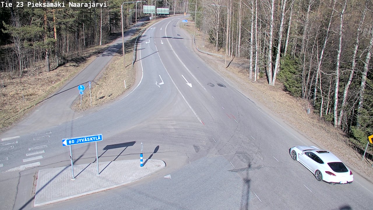 Kelikamerat Kuva Tie 23 Pieksämäki, Naarajärvi, Pieksämäki, Etelä-Savo