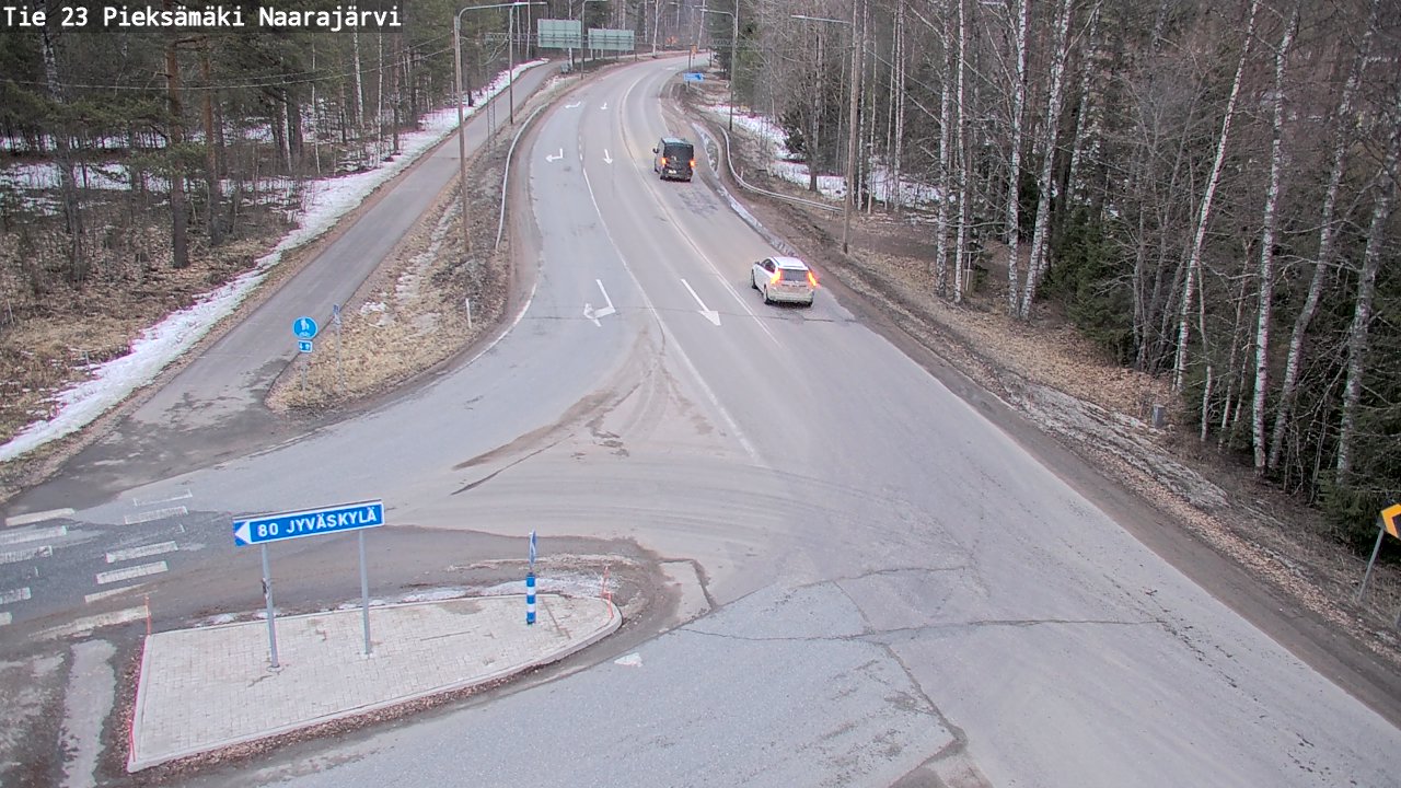 Kelikamerat Kuva Tie 23 Pieksämäki, Naarajärvi, Pieksämäki, Etelä-Savo