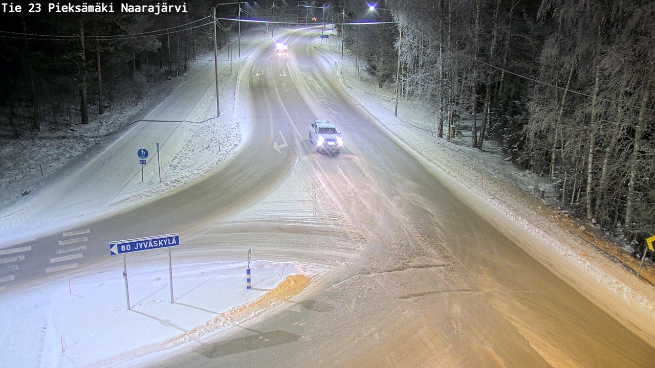 Kelikamerat Kuva Tie 23 Pieksämäki, Naarajärvi, Pieksämäki, Etelä-Savo