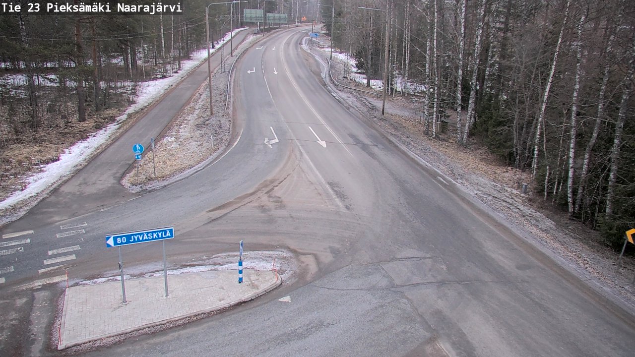 Kelikamerat Kuva Tie 23 Pieksämäki, Naarajärvi, Pieksämäki, Etelä-Savo