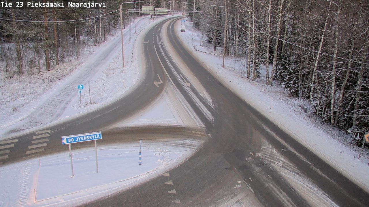 Kelikamerat Kuva Tie 23 Pieksämäki, Naarajärvi, Pieksämäki, Etelä-Savo
