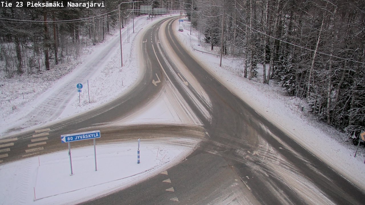 Kelikamerat Kuva Tie 23 Pieksämäki, Naarajärvi, Pieksämäki, Etelä-Savo