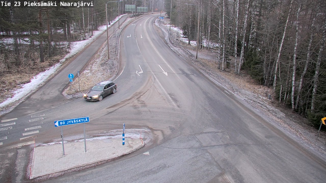 Kelikamerat Kuva Tie 23 Pieksämäki, Naarajärvi, Pieksämäki, Etelä-Savo
