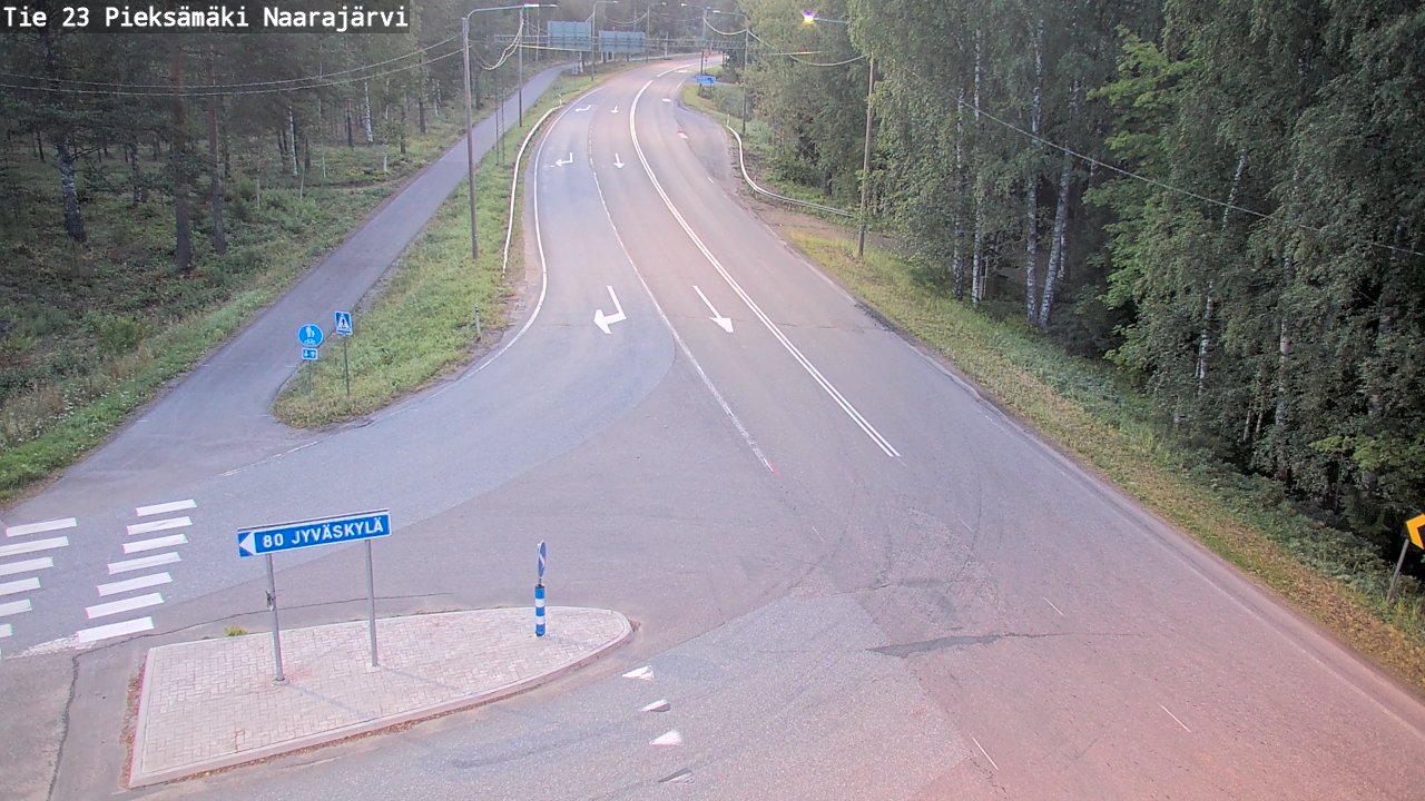 Kelikamerat Kuva Tie 23 Pieksämäki, Naarajärvi, Pieksämäki, Etelä-Savo