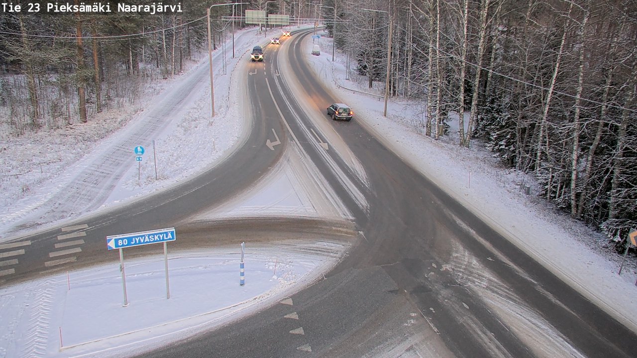 Kelikamerat Kuva Tie 23 Pieksämäki, Naarajärvi, Pieksämäki, Etelä-Savo