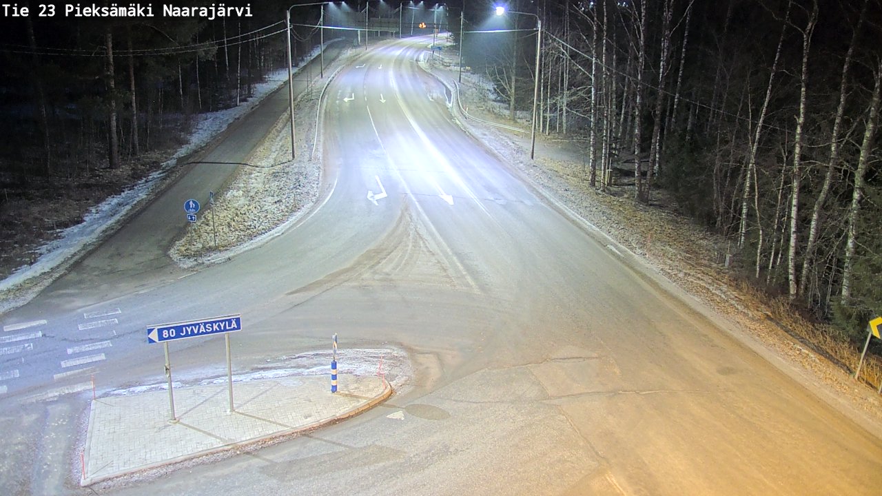 Kelikamerat Kuva Tie 23 Pieksämäki, Naarajärvi, Pieksämäki, Etelä-Savo