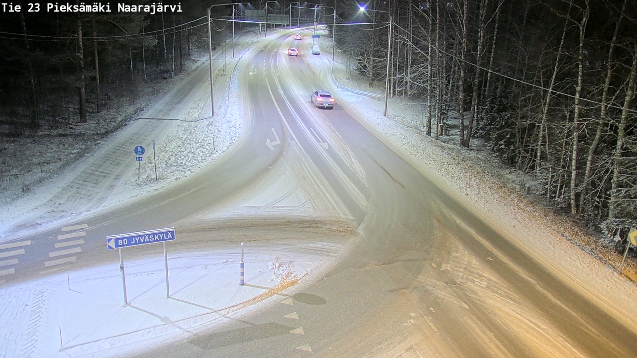 Kelikamerat Kuva Tie 23 Pieksämäki, Naarajärvi, Pieksämäki, Etelä-Savo