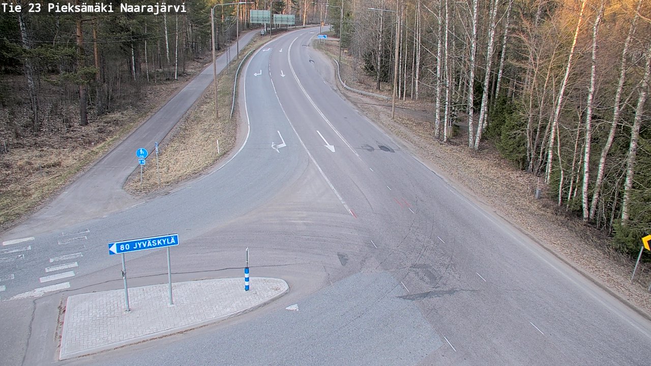 Kelikamerat Kuva Tie 23 Pieksämäki, Naarajärvi, Pieksämäki, Etelä-Savo