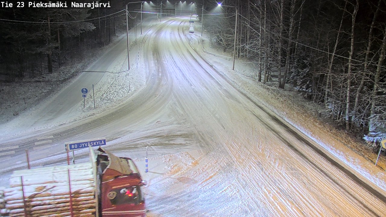 Kelikamerat Kuva Tie 23 Pieksämäki, Naarajärvi, Pieksämäki, Etelä-Savo