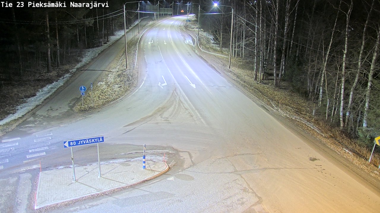 Kelikamerat Kuva Tie 23 Pieksämäki, Naarajärvi, Pieksämäki, Etelä-Savo