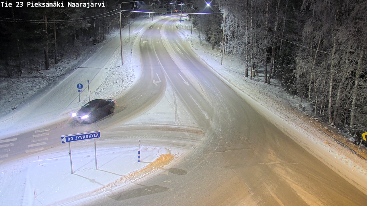 Kelikamerat Kuva Tie 23 Pieksämäki, Naarajärvi, Pieksämäki, Etelä-Savo