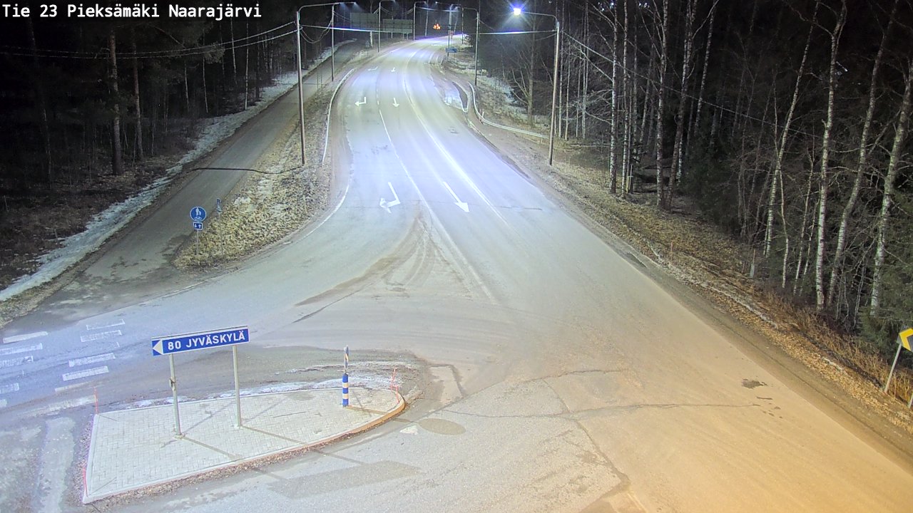 Kelikamerat Kuva Tie 23 Pieksämäki, Naarajärvi, Pieksämäki, Etelä-Savo